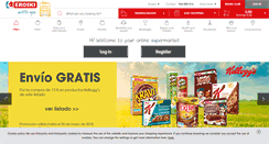Desktop Screenshot of compraonline.grupoeroski.com